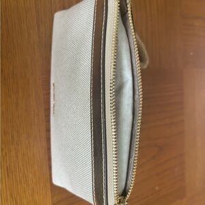 Women’s Beige and Brown Wristlet